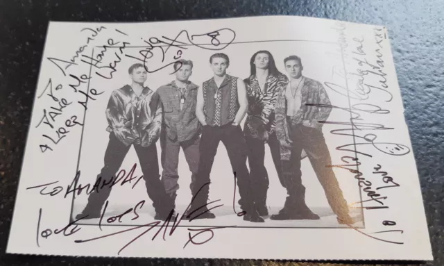 Stock Aitken Waterman PWL Memorabilia SLAMM * signed * flyer 1993 postcard pop