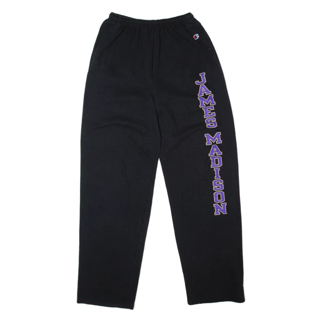 CHAMPION James Madison University Joggers Black Straight Mens M W26 L30