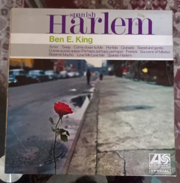 BEN E KING..SPANISH HARLEM.. UK 1ST ISSUE ATLANTIC LABEL No 590.001 VG+/VG