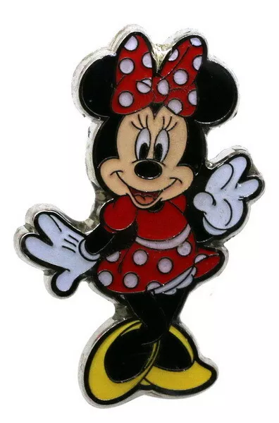 Disney Minnie in red polka-dot dress Pin Rare
