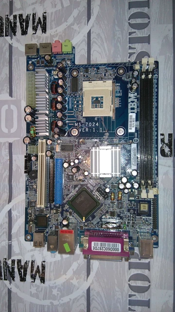 Carte Mère Asus P4SD-VX Rev 1.04 – Socket 478 – Testée OK (Sans Plaque)