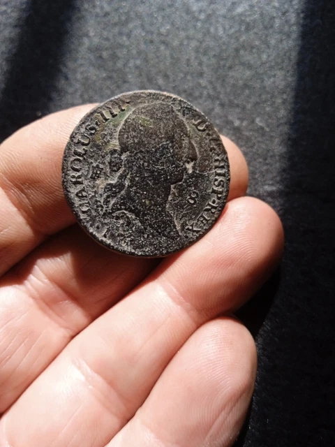 Superb spanish coin of 4 maravedis of CARLOS III, YEAR 1778