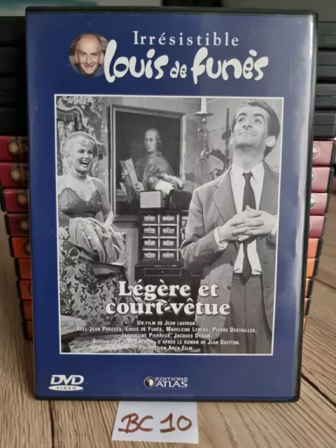 DVD - LÉGÈRE ET COURT VÊTUE - Louis de Funes/Jean Parédès