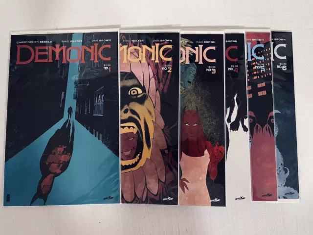 Demonic #1-6 1 2 3 4 5 6 Complete Set Image Comics 2016 NM Full Run