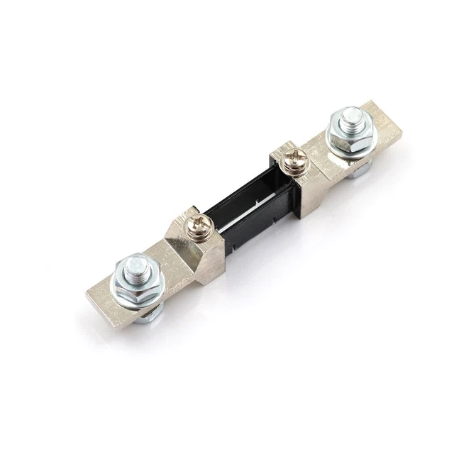 1PC 200A 75mV DC Current Divider Shunt Resistor FL-2 For Amp Panel MeterZJP W#w#
