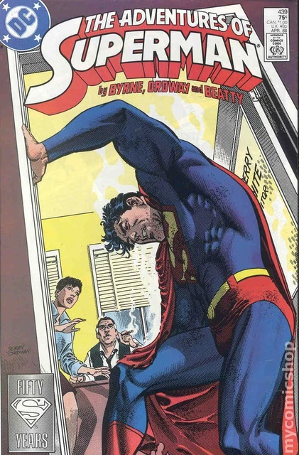 Adventures of Superman #439 FN 6.0 1988 Stock Image