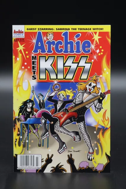 Archie (1943) #627 Newsstand Dan Parent Cover Archie Meets KISS Part 1 NM-