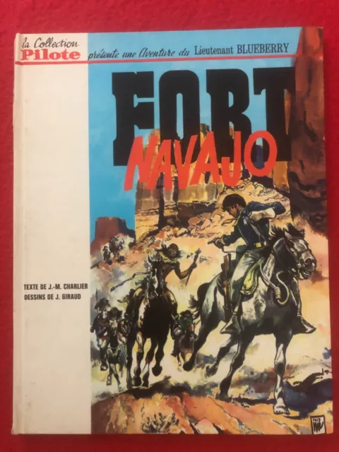 BD FORT NAVAJO BLUEBERRY  EO PILOTE 3ème trimestre 1965 / N°553