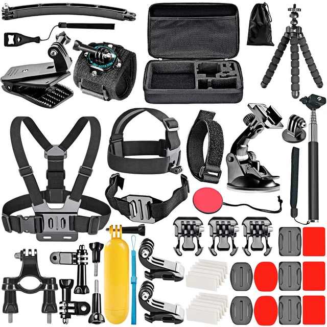 Neewer 50-In-1 Action Camera Accessory Kit, for GoPro Hero10/Hero9/Hero8/Hero7