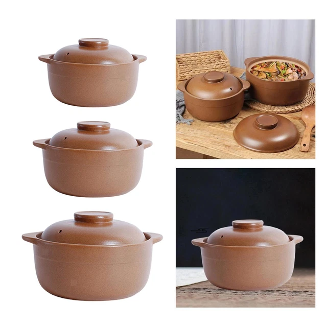 PETITE CASSEROLE PLAQUE De Cuisson Cocotte En Céramique Pot À Soupe EUR 75,59 - FR