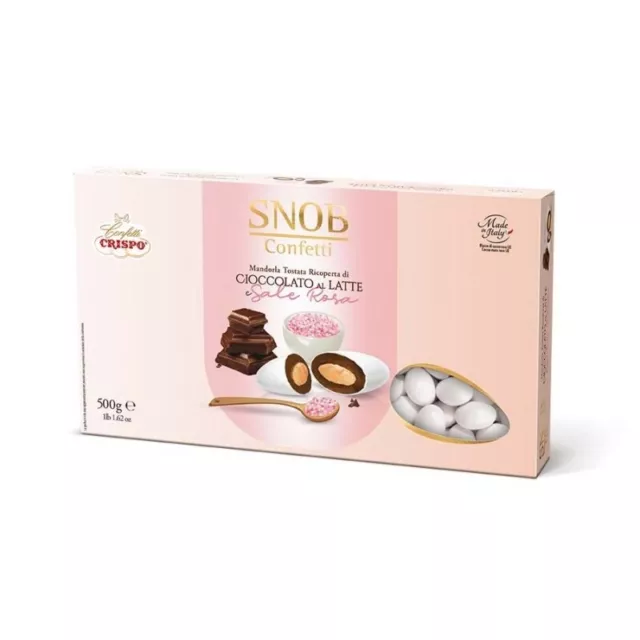 Confetti Crispo Snob Sale Rosa 500 Gr.