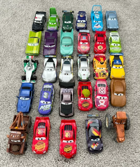 Cars sueltos de metal para autos Disney Pixar. ¡Elige!