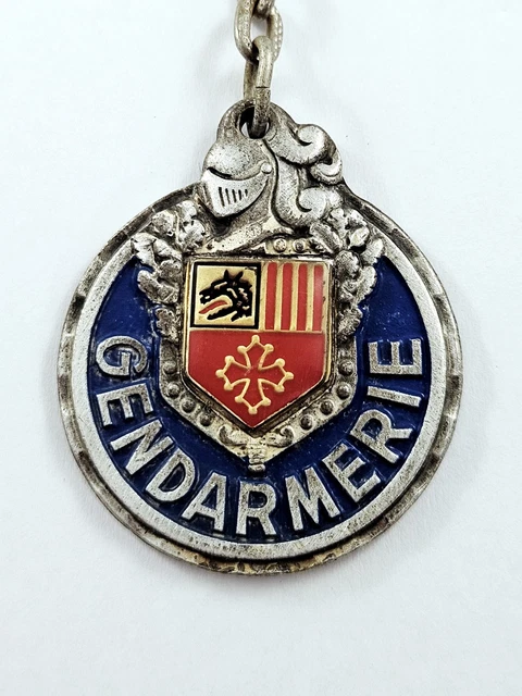 Porte-clés Gendarmerie Tour De France 2025 – Goodies Cyclisme – Fabrication France