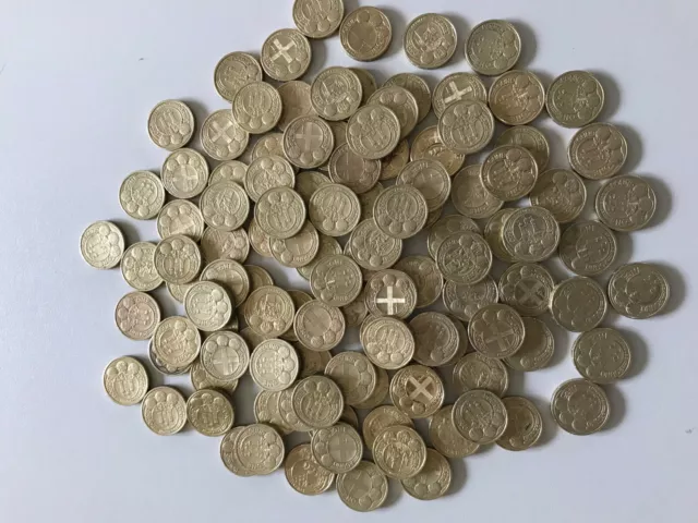 £1 One Pound Rare British Coins, Coin Hunt 1983-2015