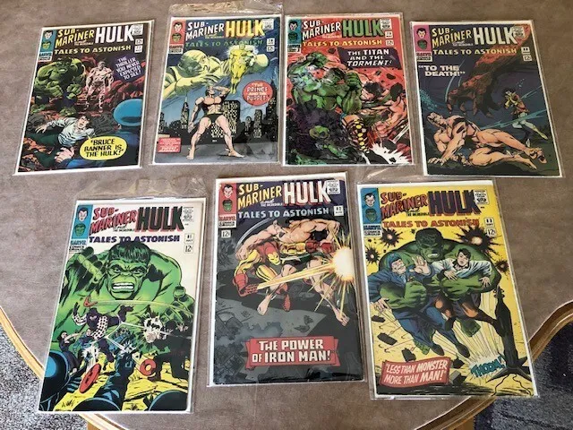 Marvel Comics Tales to Astonish Bundle # 3 Hulk 77 78 79 80 81 82 83