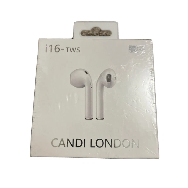 CANDI LONDON TW15 Wireless Ear Pods with Charging Case Pastel Pink
