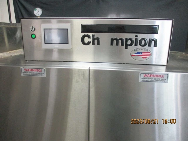 Champion 44PRO-BOOSTER 44" High Temp Conveyor Dishwasher w/ Booster He - $4000