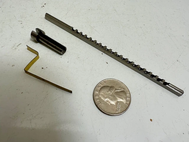 KEYWAY BROACH + GUIDE + SHIM 1/16" AA HS 5-868-001R, No Reserve!