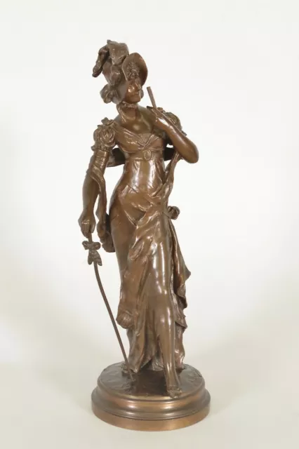 Bronze M.Leonard Beguine : La Charmeuse