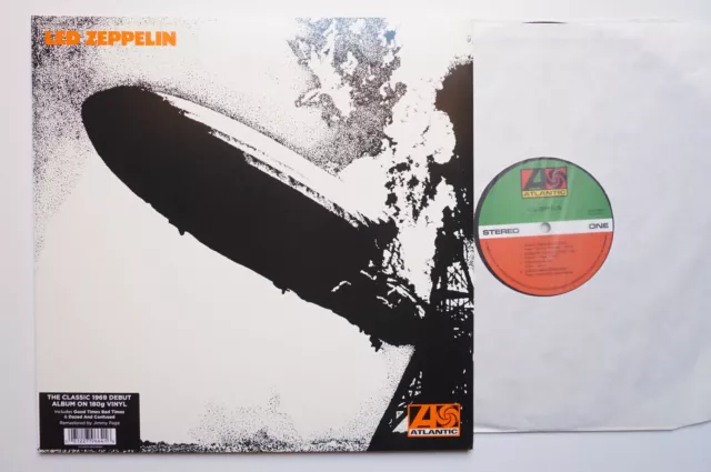 LED ZEPPELIN - "I"  Debut/First/Self-titled Vinyl LP Atlantic Records Reissue