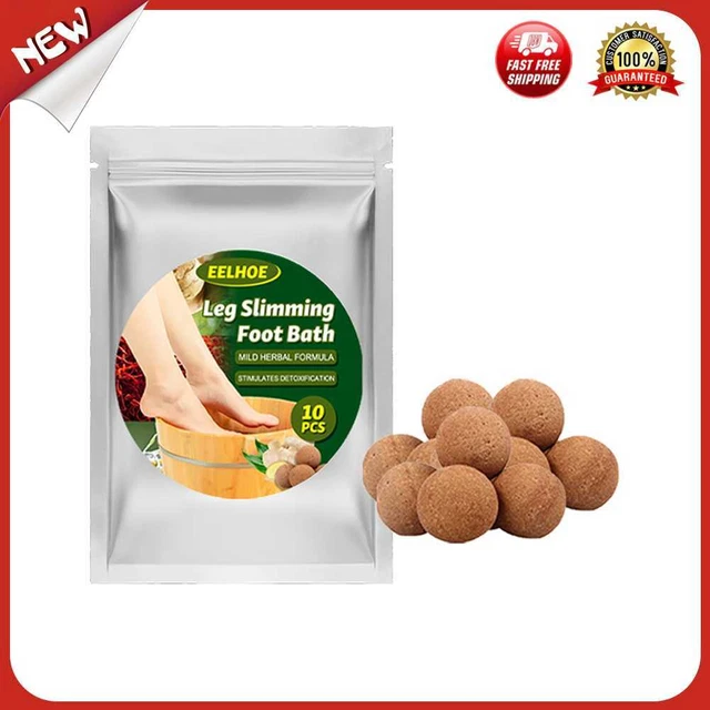 es Ginger Anti-fungal Detox Foot Treatment Soak Pill Leg Silmming (2.7x2.7cm)