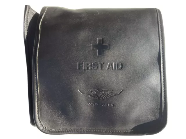 Genuine Aston Martin Leather First Aid Kit