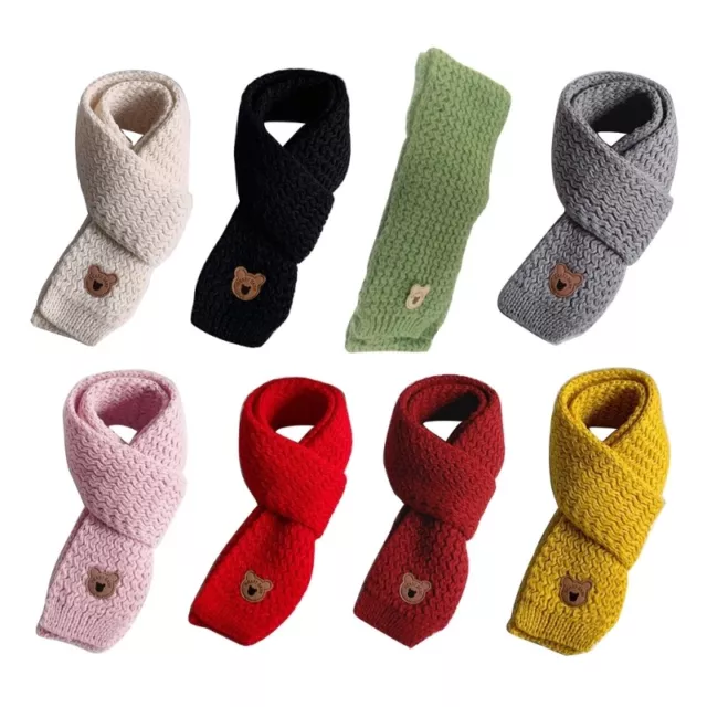 Autumn Winter Scarf Neck Cover Windproof Neckerchief Handmade Casual Neck Warmer