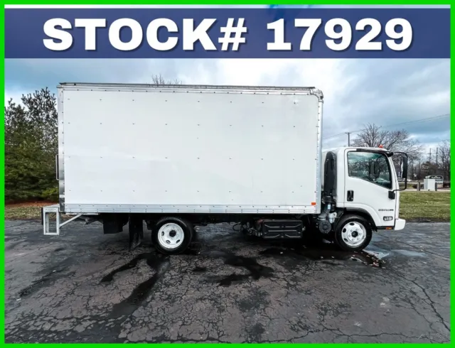 2020 Isuzu NPR 16ft Box Truck with Lift Gate - Liquidation Sale!