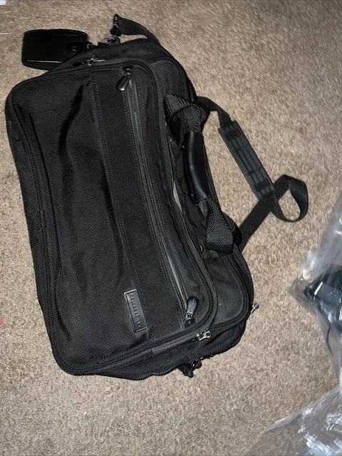 Briggs and Riley Baseline Expandable Cabin Bag Black Expansion Brief