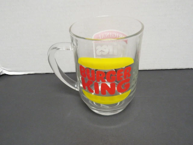 Mug Burger King Avec Boîte – Frite King Mug Neuf, Transparent