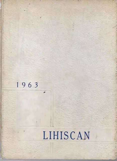 1963 Litchfield High School Yearbook, The Lihiscan, Litchfield, Connecticut