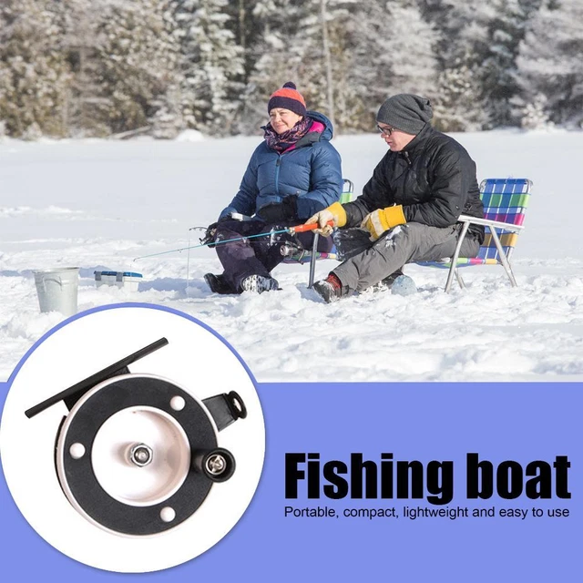 Ice Winter Fishing Reel Mini Feeder Outdoor Sea Fishing Pole Wheel (Reel)