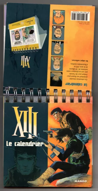 XIII Calendrier-chevalet perpétuel Vance Van Hamme 2007 Margo Dessins inédits !