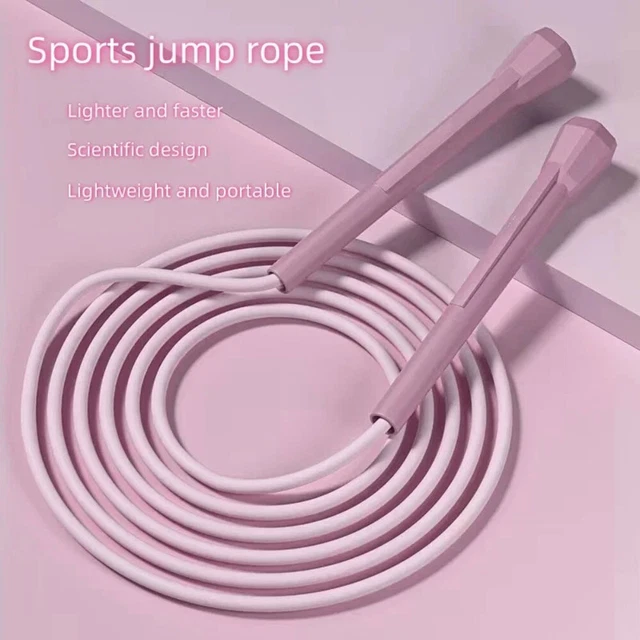 Allenamento Cardio Fitness Corda Per Saltare Professionale PicSil - Con Cuscinetti Doppi Per Alta Velocit&agrave;, Regolabile, Per Fitness E Boxe Cuscinetti Doppi Corda