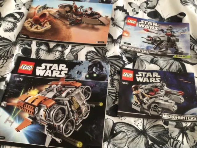 TOY LEGO Star Wars instructions only x4 75178 75174 75030 75075 6.99 PicClick UK