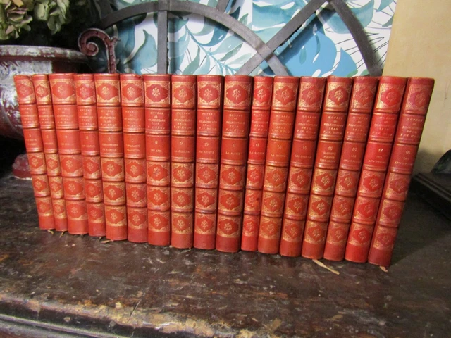 17/18 VOL-SHAKESPEARE-OEUVRES COMPLÈTES-TRADUCTION F. V. HUGO-Relié-1873