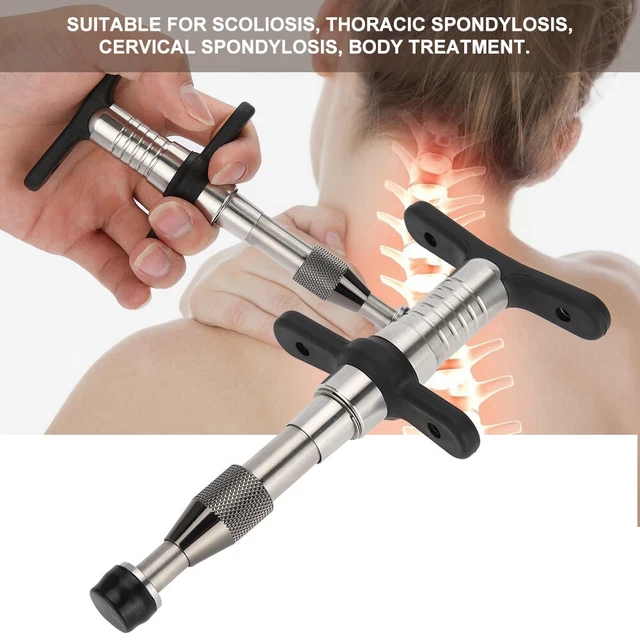 Manual Chiropractic Spine Adjusting Corrector Tool Forth Massager 6 Levels