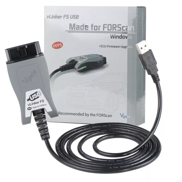 Neu Vgate vLinker FS ELM327 For Ford FORScan OBD2 Diagnostic Scanner Interface
