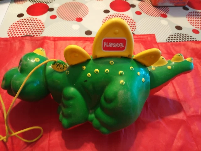 15⚜️ Ancien Jouet Le Chien à Trainer Rufo Playskool en Plastique Vintage