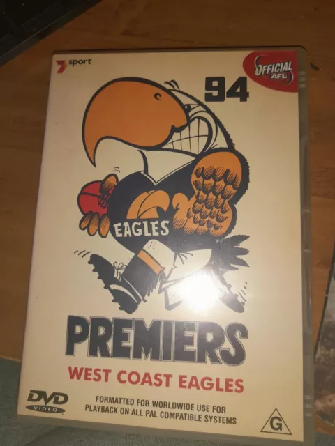 West Coast Eagles 1994 Premiers DVD