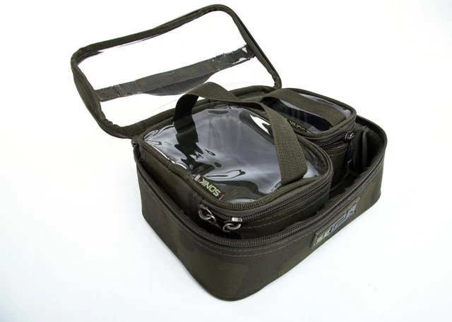 Sonik Sk-Tek Accessory Pouch Waterproof Carp Fishing Tackle Storage Medium