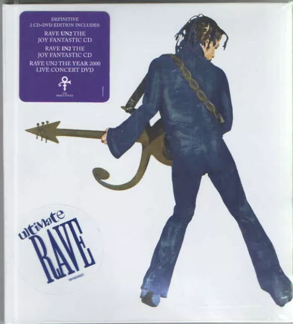 PRINCE Ultimate Rave 2CD/DVD BRAND NEW NTSC ALL o(+>