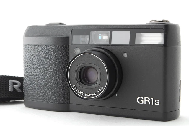 READ [Near MINT] Ricoh GR1s QD Black Point & Shoot 35mm Film Camera From JAPAN