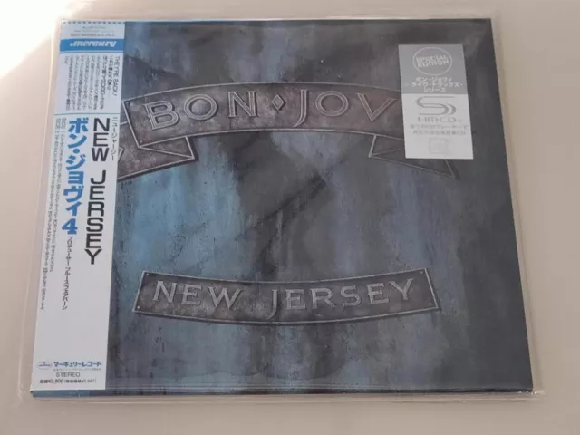 New Jersey by Bon Jovi (SHM-CD, 2010) UICY-94549 Japan Edition