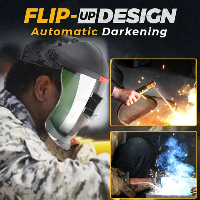 Solar Full-auto Darkening Welding Helmet MIG ARC Plasma Welder Mask U1L6