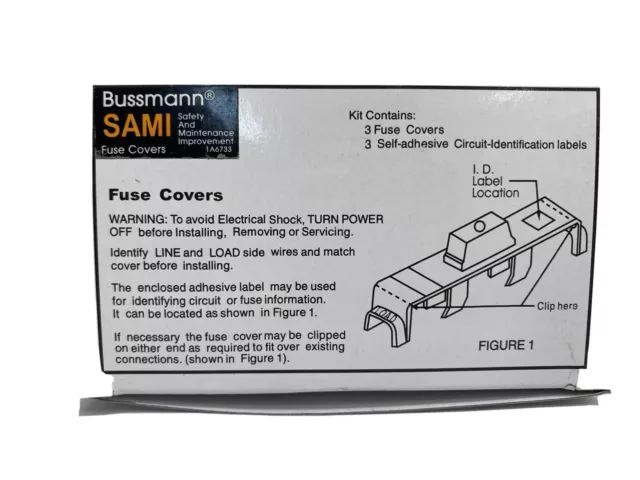 Bussmann SAMI-1I Indiquant Fusible Housse (6 Total)