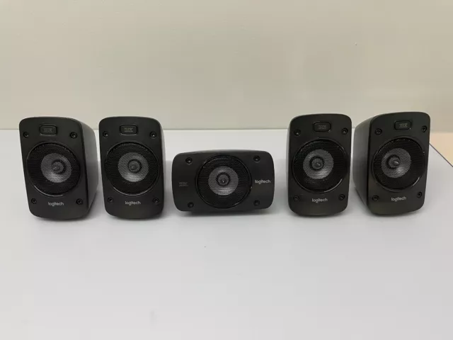 Logitech Z906 5.1 Surround Sound Speaker System THX Dolby Digital ~ Tested