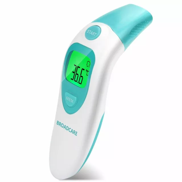 BROADCARE BC-2013 Infrared Ear and Forehead Dual Mode Thermometer
