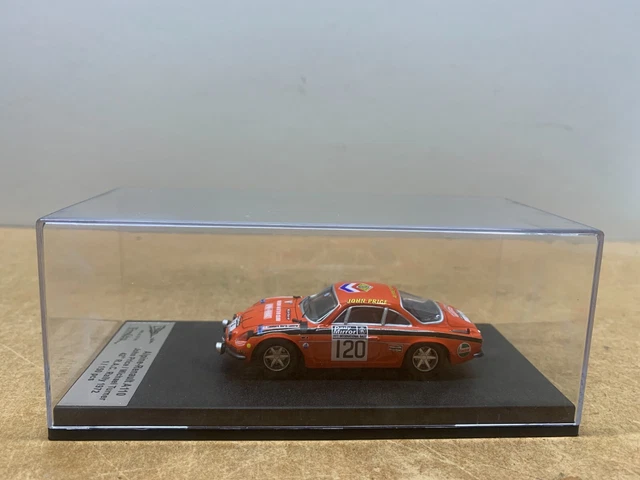 Alpine Renault A110 Rallye Tour de France Auto 1972 Marquet Paoletti 1:43 Trofeu