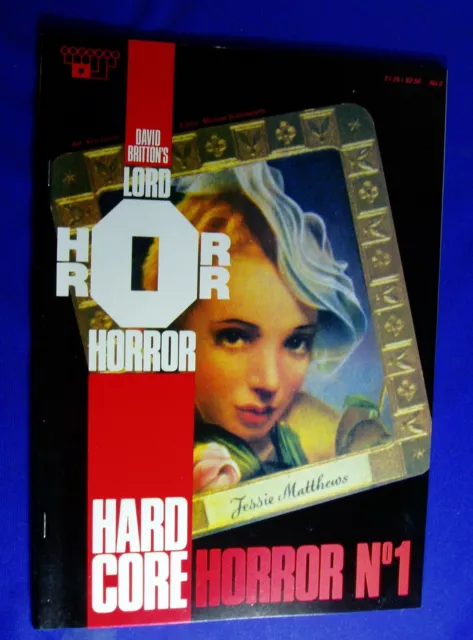 David Britton's Lord Horror 3 (Hard Core Horror 1).  UK underground.  VFN/NM.